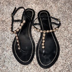 Black Tory Burch Sandals